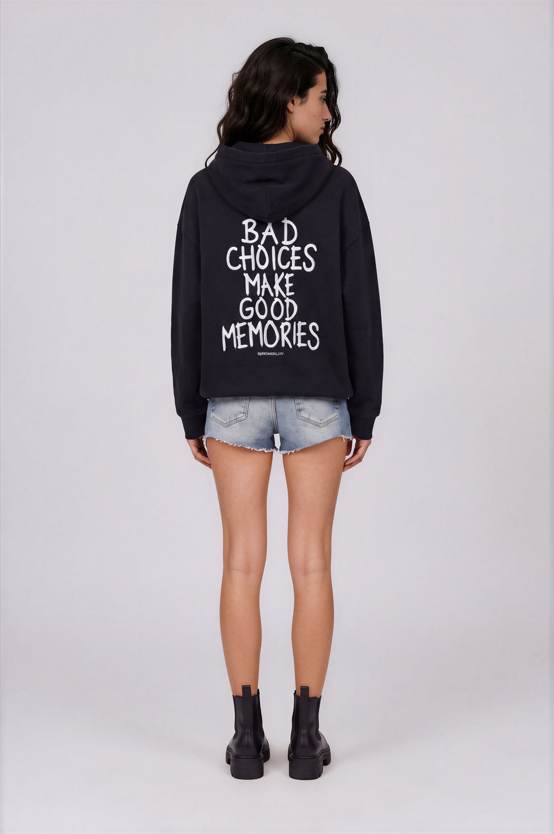 Bad Choices Make Good Black Hoodie