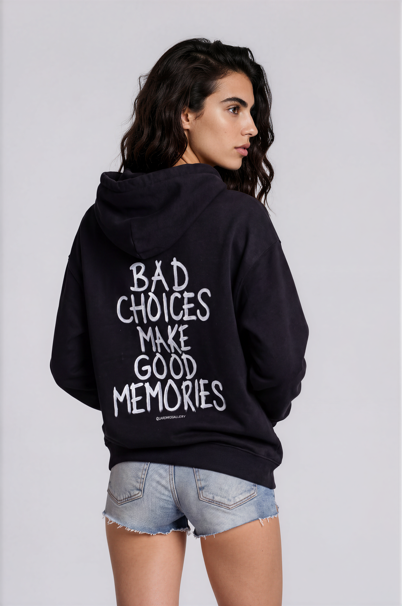 Bad Choices Make Good Black Hoodie