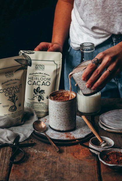 Anima Mundi Cacao HEIRLOOM CACAO Powder | Organic Ancestral Seeds