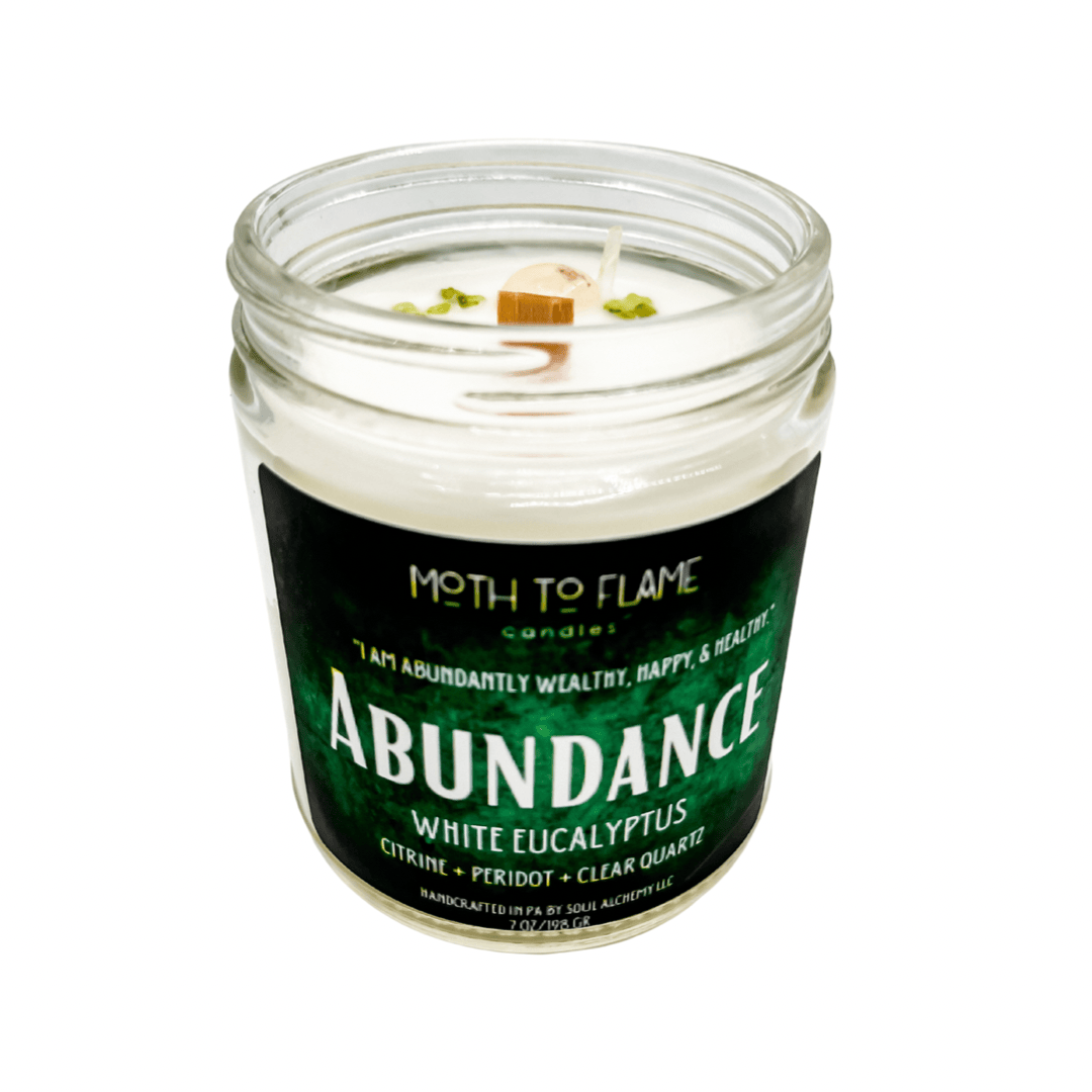 Moth to Flame Candles Candles Abundance – 7 oz Candle