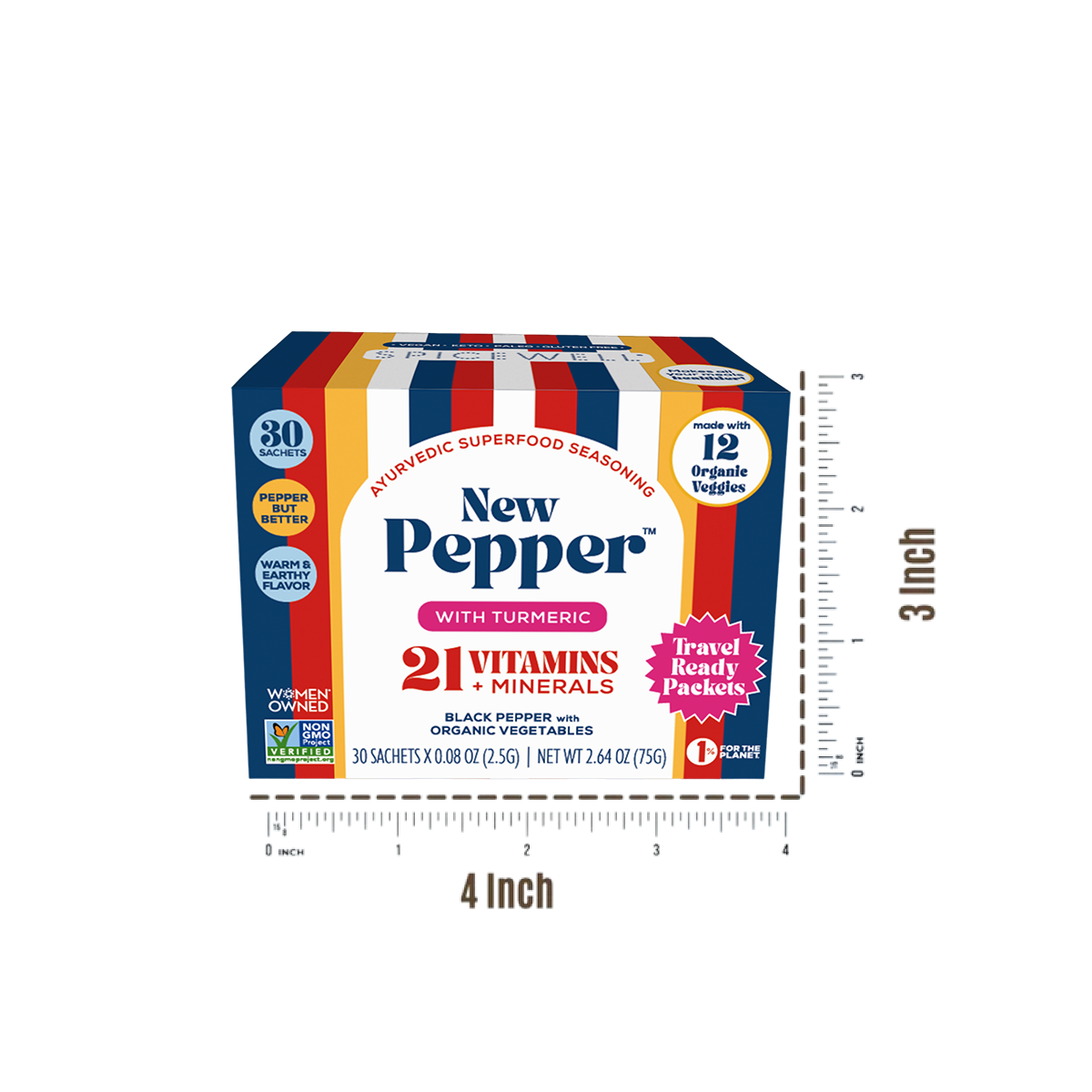 New Pepper 30 On-the-Go Individual Servings - My American Goods