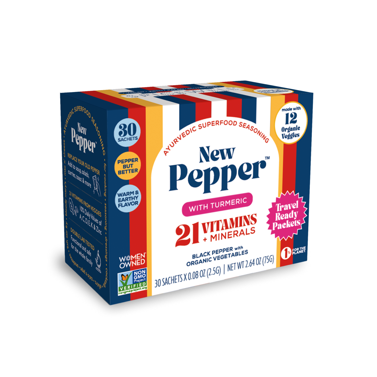New Pepper 30 On-the-Go Individual Servings - My American Goods