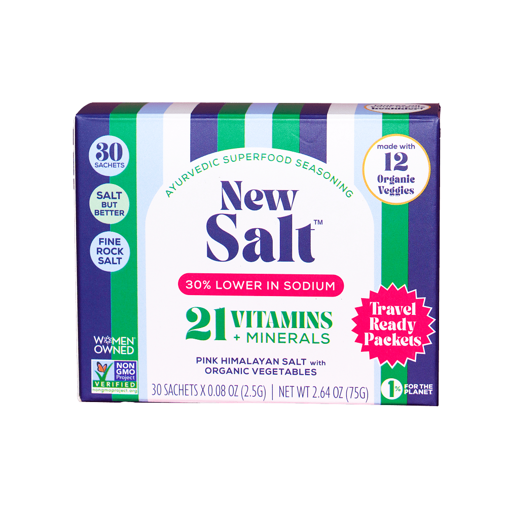Spicewell Boxed Sachets New Salt 30 On-the-Go Individual Servings