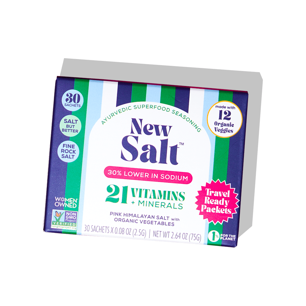 Spicewell Boxed Sachets New Salt 30 On-the-Go Individual Servings