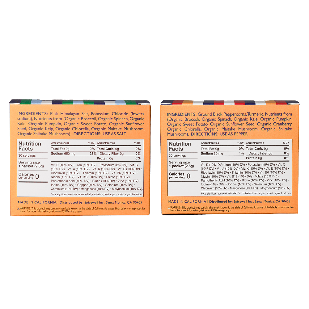 Spicewell Superfood On-the-Go Duo