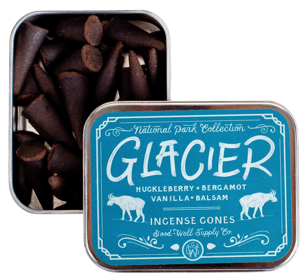 Good &amp; Well Supply Co Incense Glacier National Park Incense