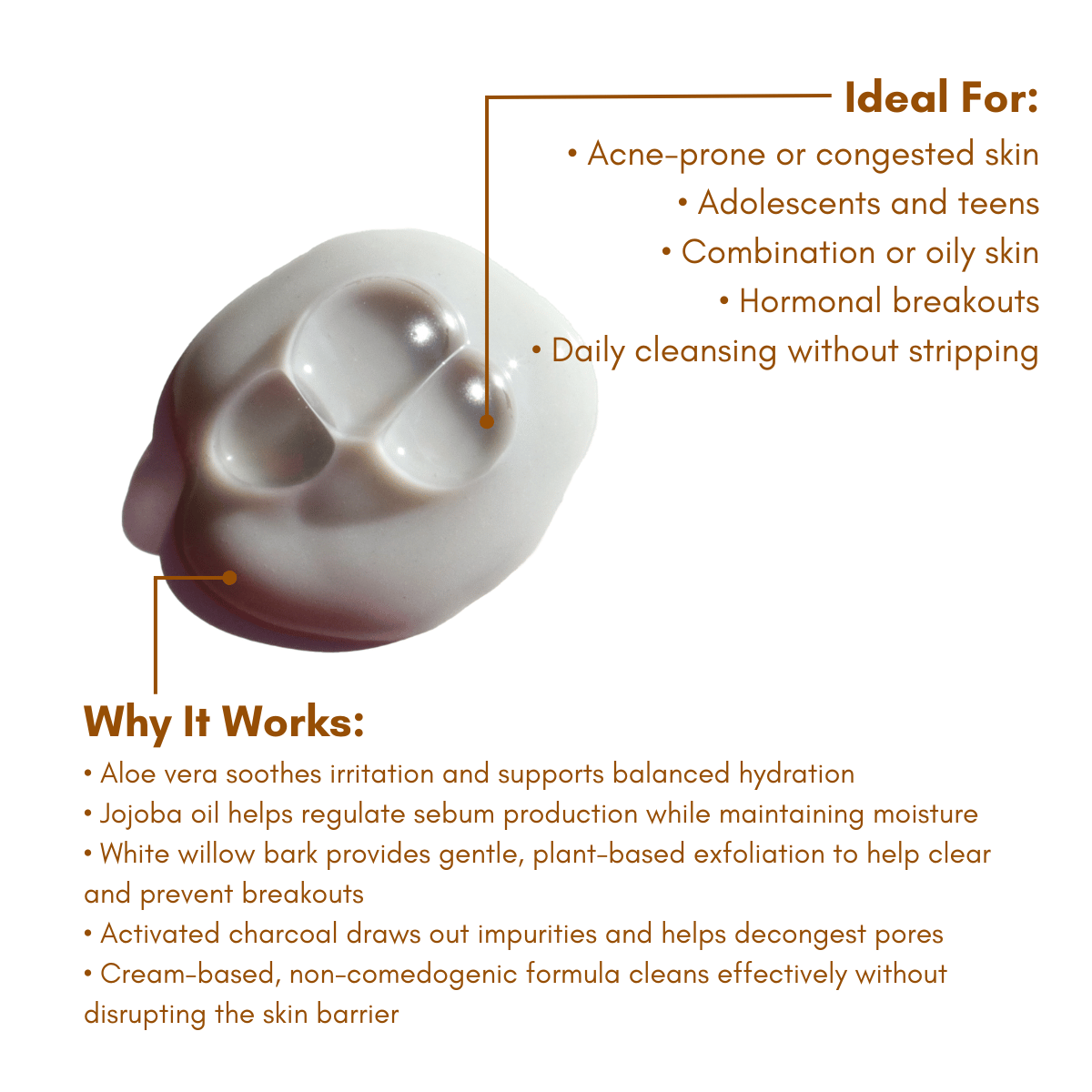 URB APOTHECARY FACE WASH Willow Cleanser