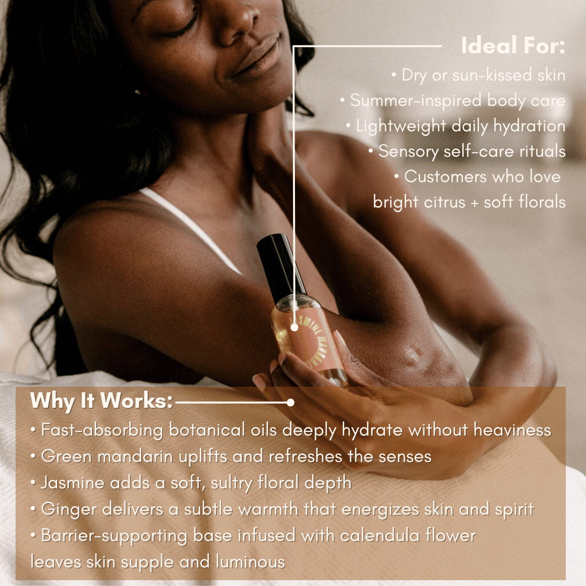 URB APOTHECARY BODY OIL Jasmine Mandarin Body Oil