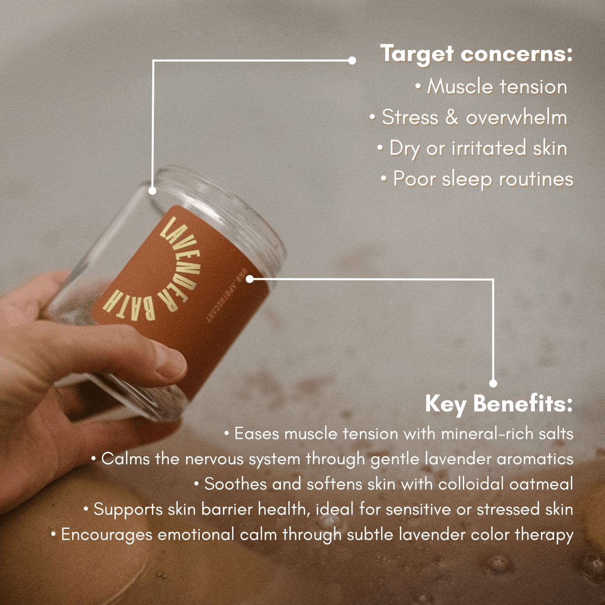 URB APOTHECARY SOAK Bath Soak
