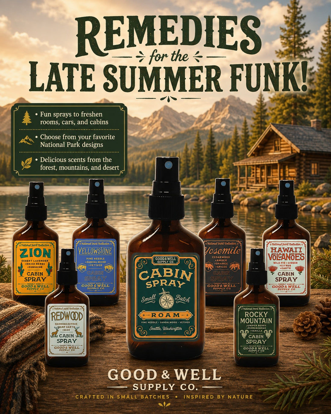 Rocky Mountain Cabin Spray