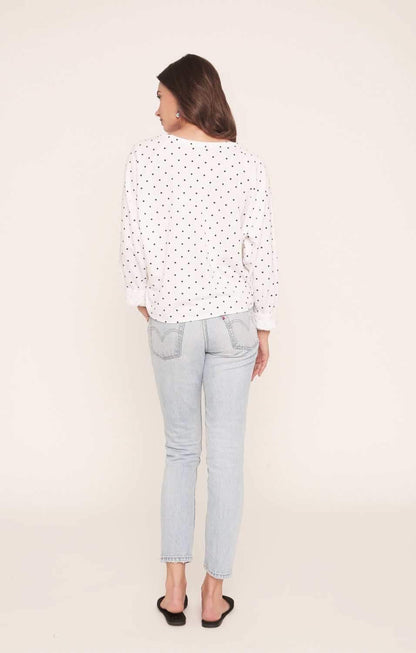 Isabella Sweater - Polka Dot
