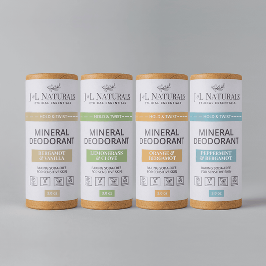 Mineral (Baking Soda-Free) Deodorant Bundle (4-Pack) - My American Goods