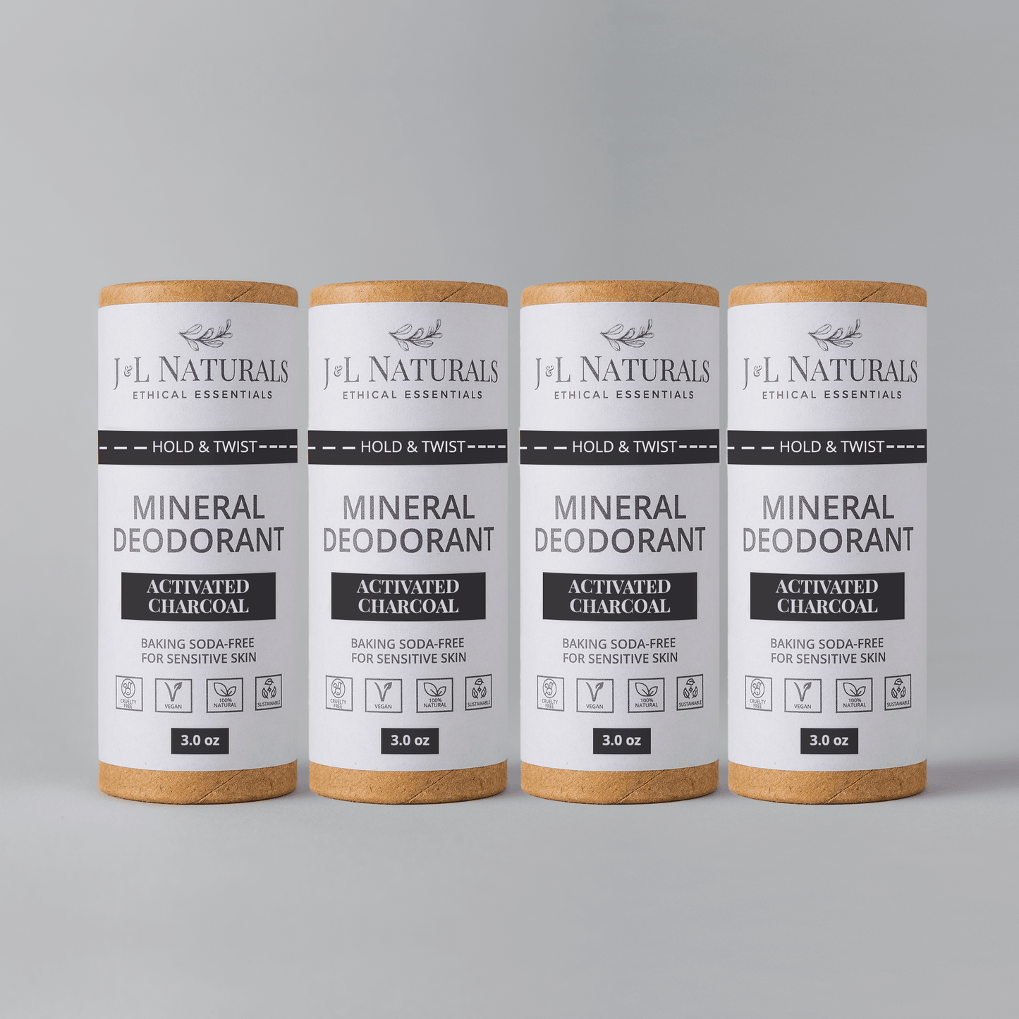 Mineral (Baking Soda-Free) Deodorant Bundle (4-Pack) - My American Goods