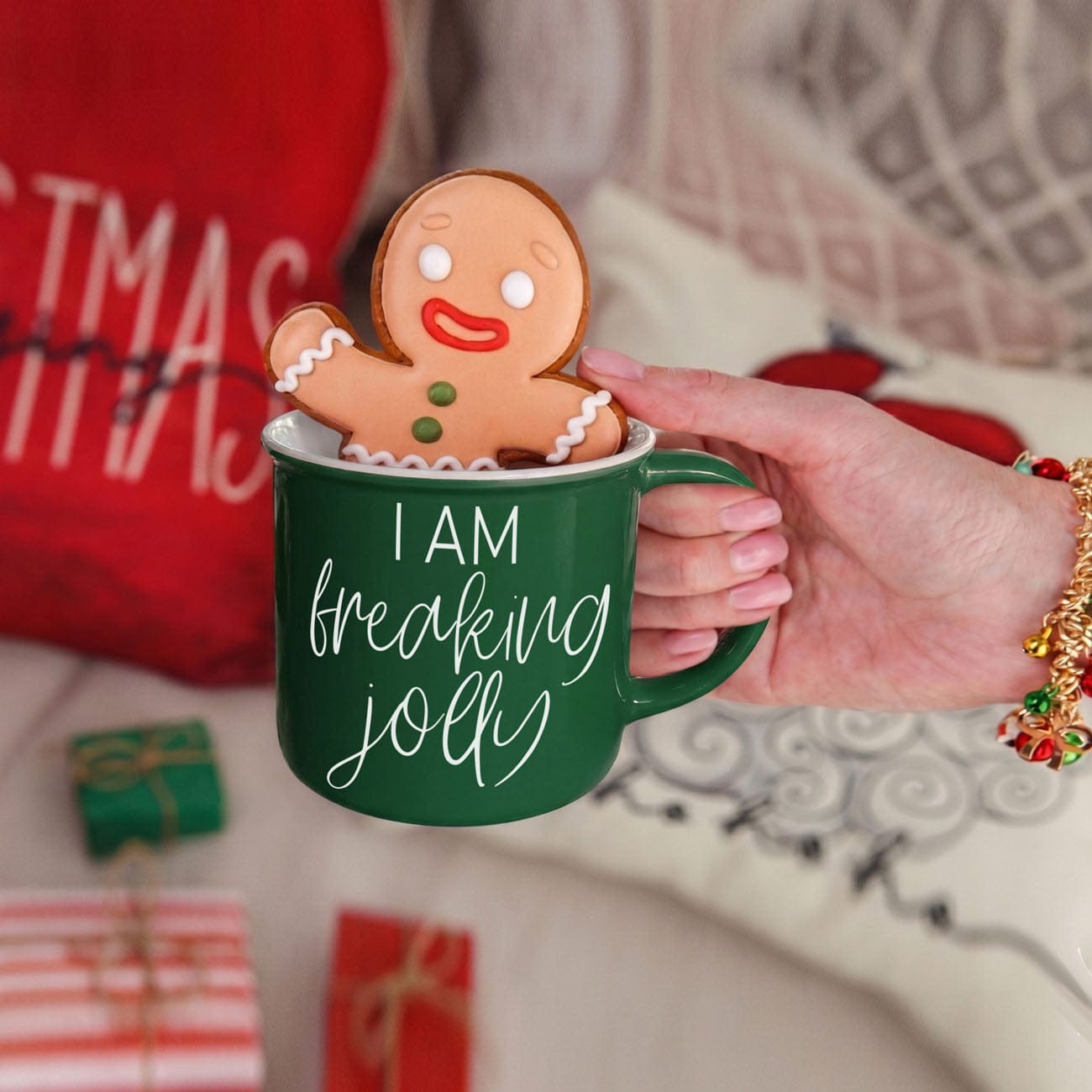 Gia Roma Coffee Mug, Freaking Jolly Mug