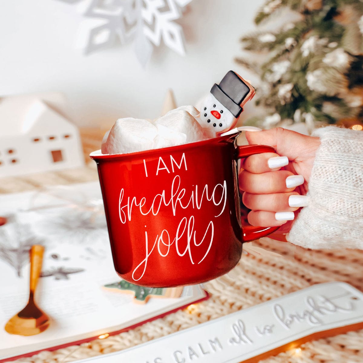 Gia Roma Coffee Mug, Freaking Jolly Mug