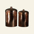 Sertodo Canisters Polished Copper Kitchen Canisters - Large Set, 2 Pieces