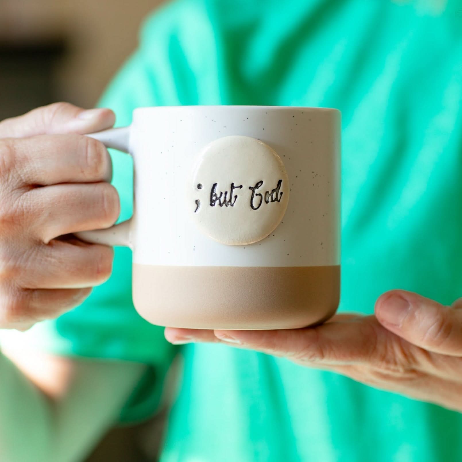 prodigalpottery Ceramic ; But God Mug