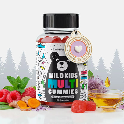 Wild Kids Multivitamin Gummies – Everyday Essentials in a Fruity Bite