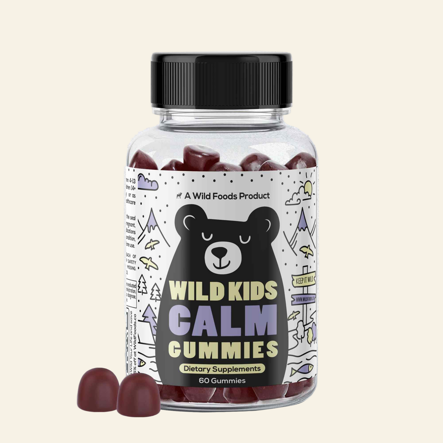 Wild Kids Calm Gummies – Relaxation &amp; Sleep Support