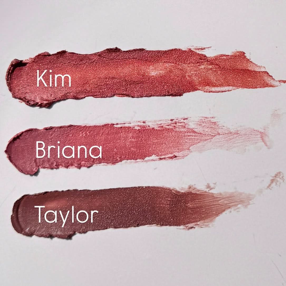 Heaven On Main Street MAKEUP Lip &amp; Cheek Sticks, Kim, Briana, Taylor