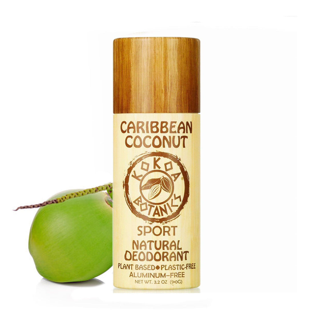 CARIBBEAN COCONUT – Natural Detox Deodorant 3.2 oz