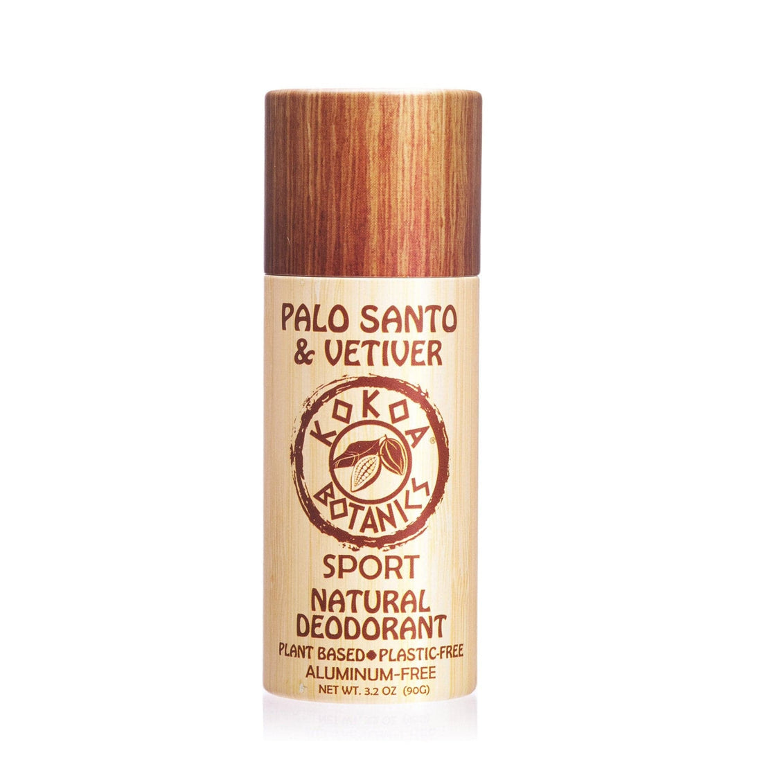 KOKOA BOTANICS deodorant PALO SANTO &amp; VETIVER - Natural Detox Deodorant 3.2 oz