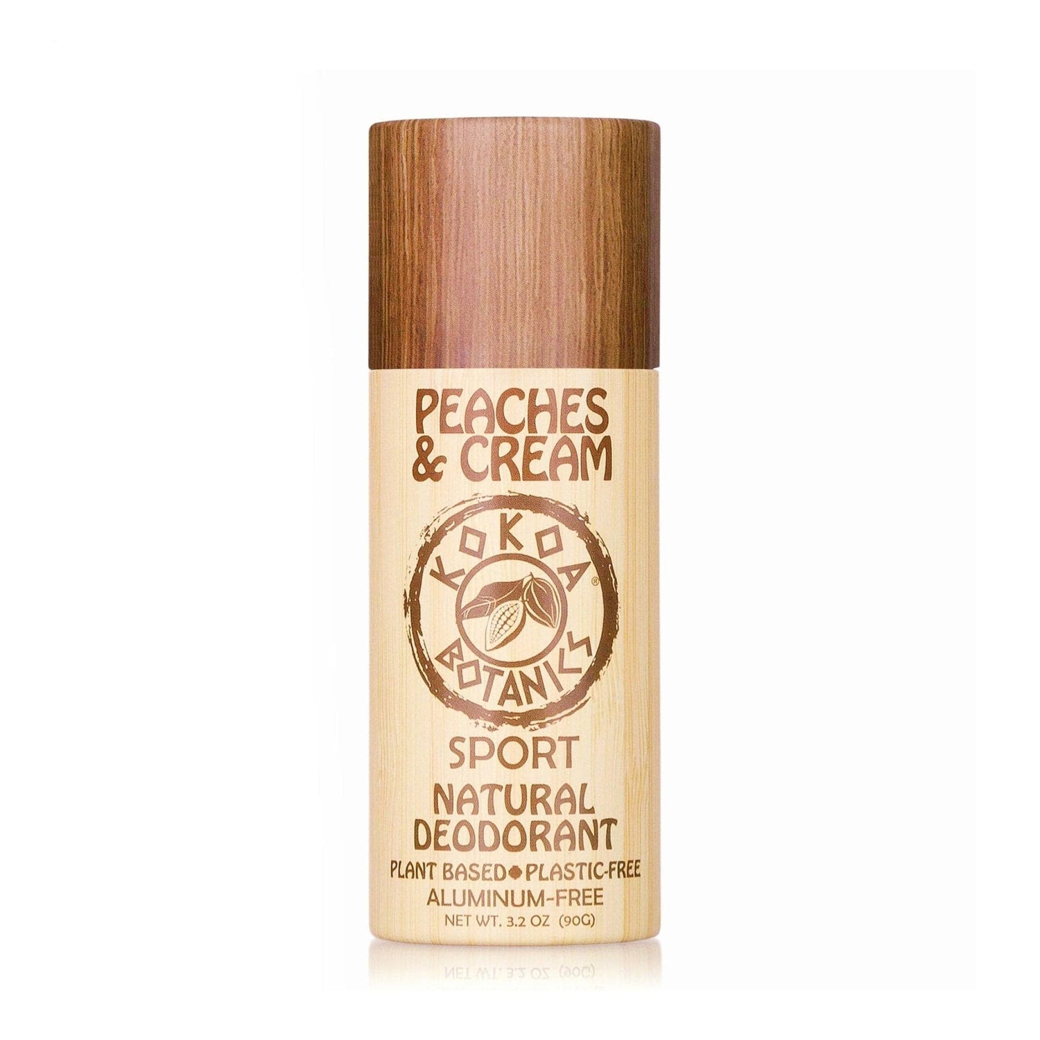 KOKOA BOTANICS natural deodorant 1 Pack Peaches and Cream - Natural Deodorant - Organic 3.2 oz