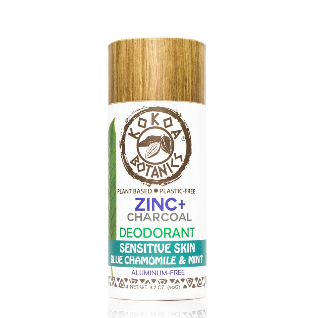 KOKOA BOTANICS deodorant BLUE CHAMOMILE &amp; MINT – Zinc and Charcoal Deodorant