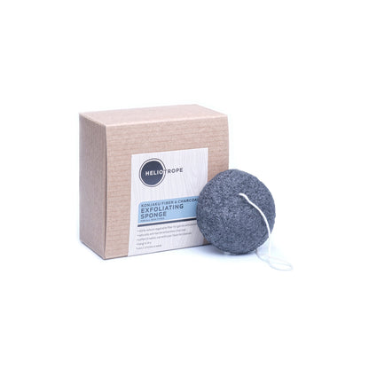 Konjaku &amp; Charcoal Exfoliating Sponge - NOW 50% OFF - My American Goods