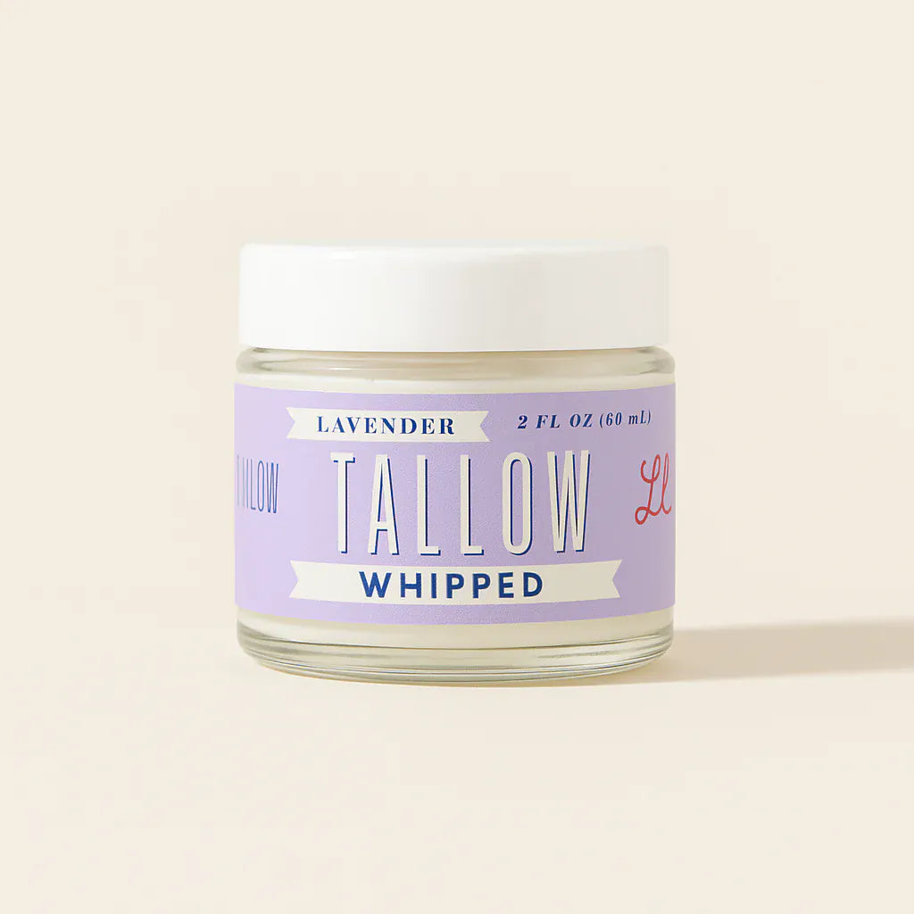 Lady May Tallow Body Cream/Lotion 2 oz Lavender Whipped Tallow Moisturizer