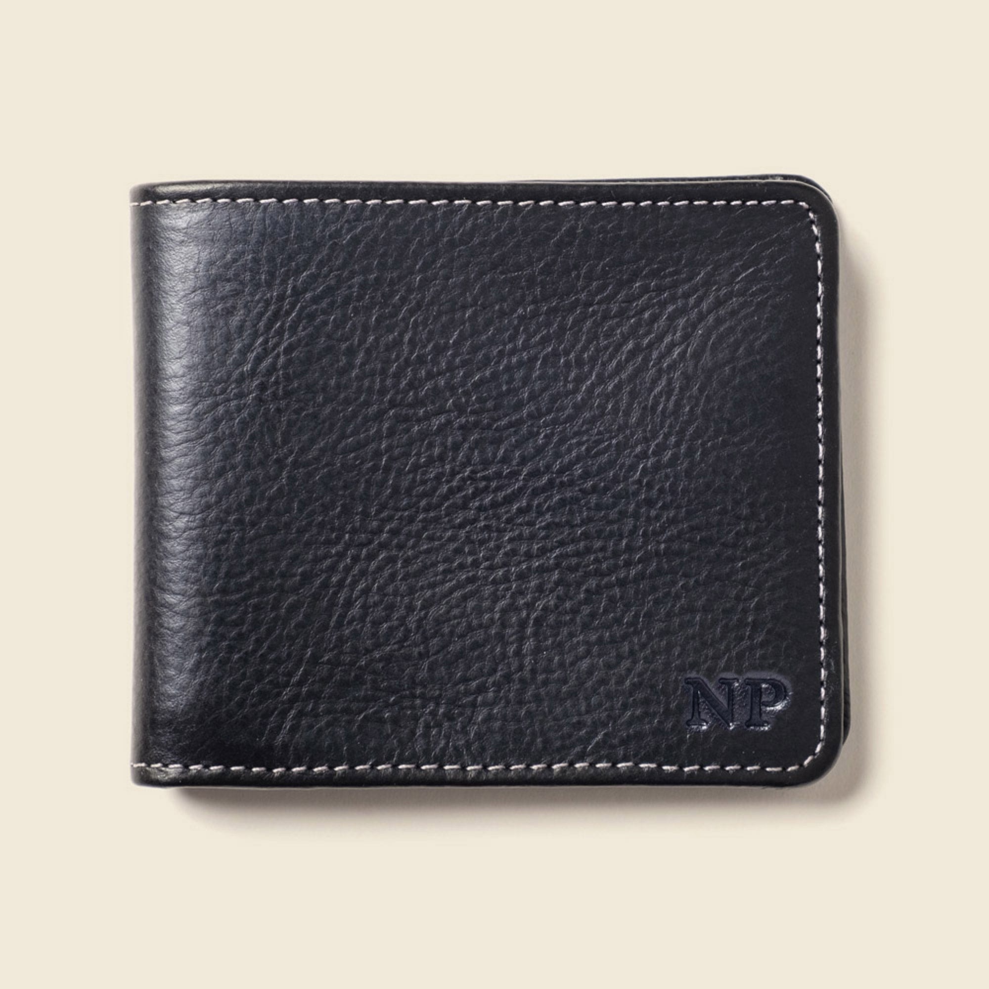 CASUPO Large Bifold Yes please! (+$10) Large Billfold Wallet with RFID protection - Black