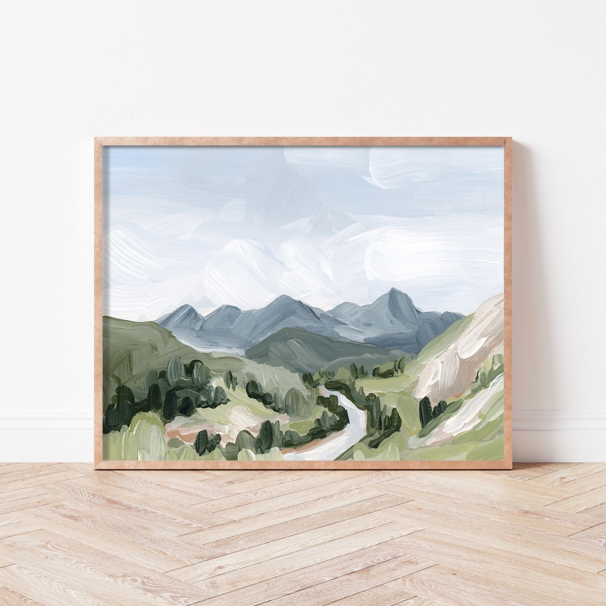 "Last Six Miles" Art Print