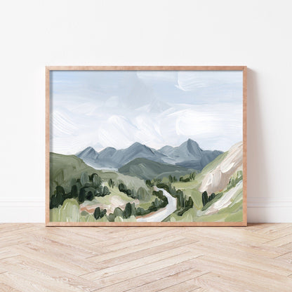 "Last Six Miles" Art Print