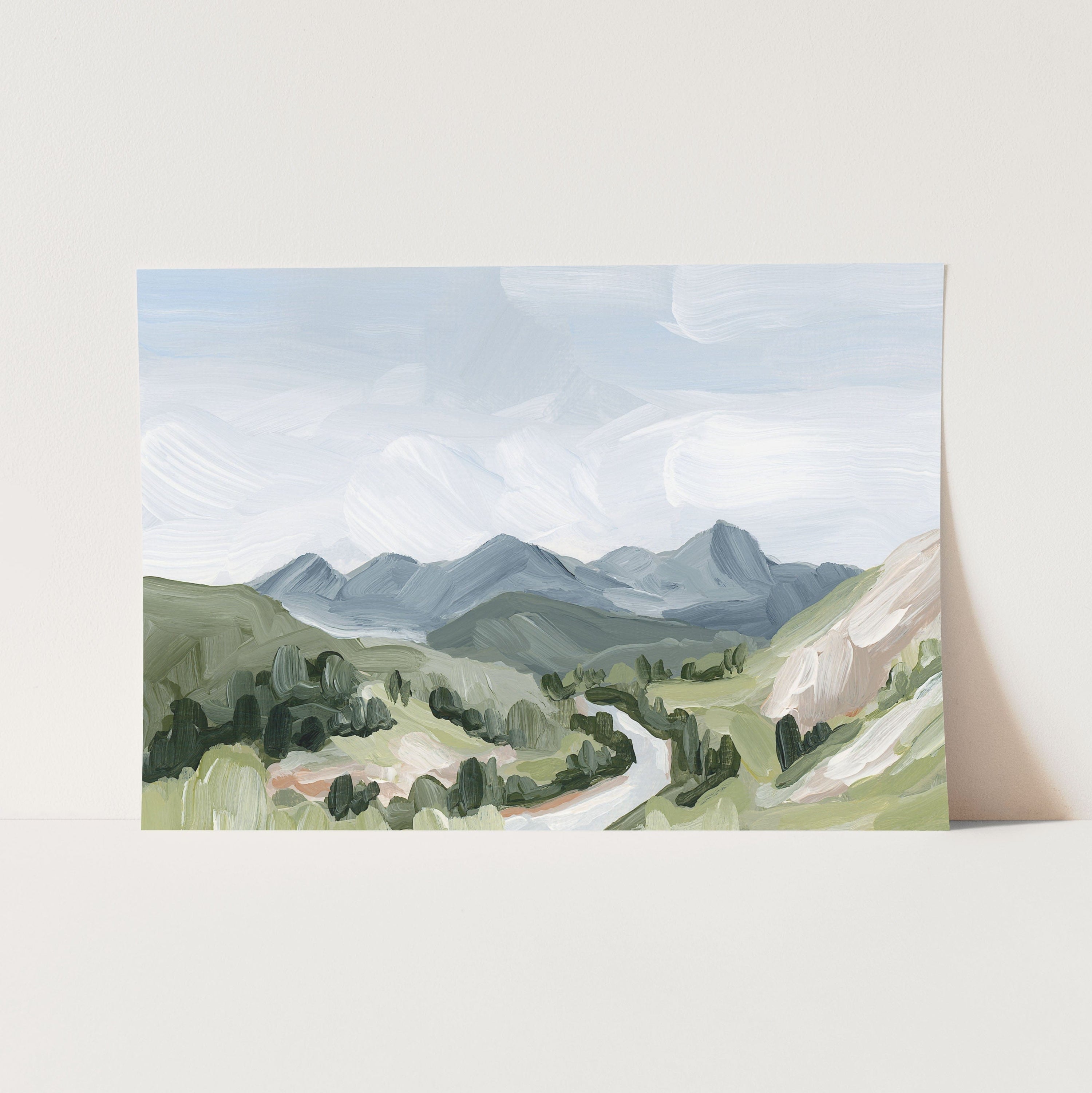 Katie Garrison Art Print Paper Print / 5x7 in / No Frame "Last Six Miles" Art Print