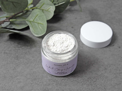 Lavender White Clay Mask 2oz Jar