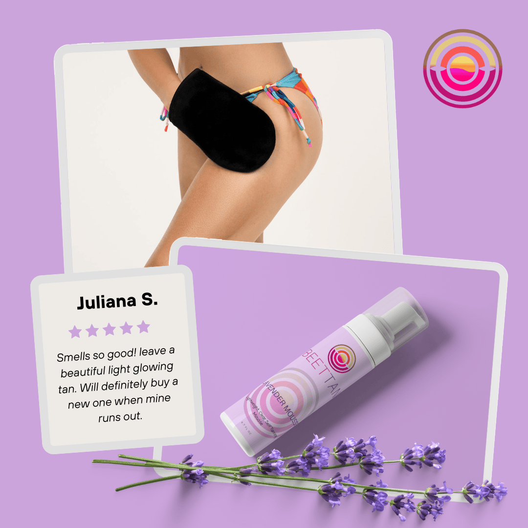 BeetTan Tanning Mousse Lavender Self Tanning Mousse