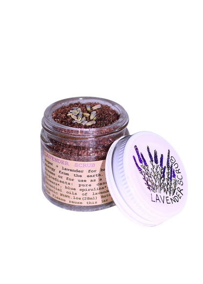 plant makeup Face Makeup Lavender Scrub