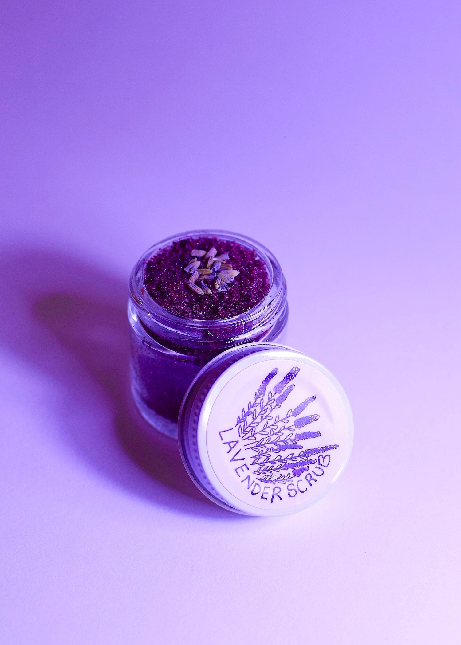 plant makeup Face Makeup Lavender Scrub