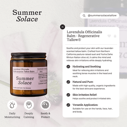 Lavendula Balm – Calming Floral Blend | Lavender &amp; Golden Champa