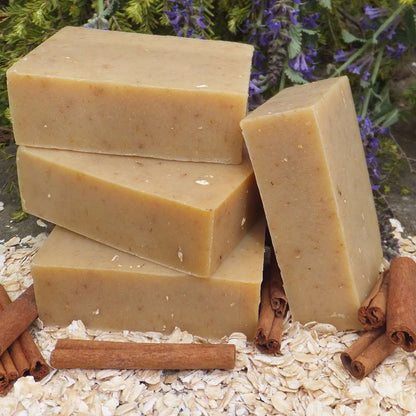 Natural Soap: Oatmeal &amp; Spice
