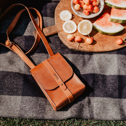 The Local Branch Leather The Navigator Satchel - USA Made