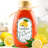 Huckle Bee Farms LLC Honey 1 Lb Bottle - $15 Lemon Infused Honey: Sweetness and Citrus for Healthy Living