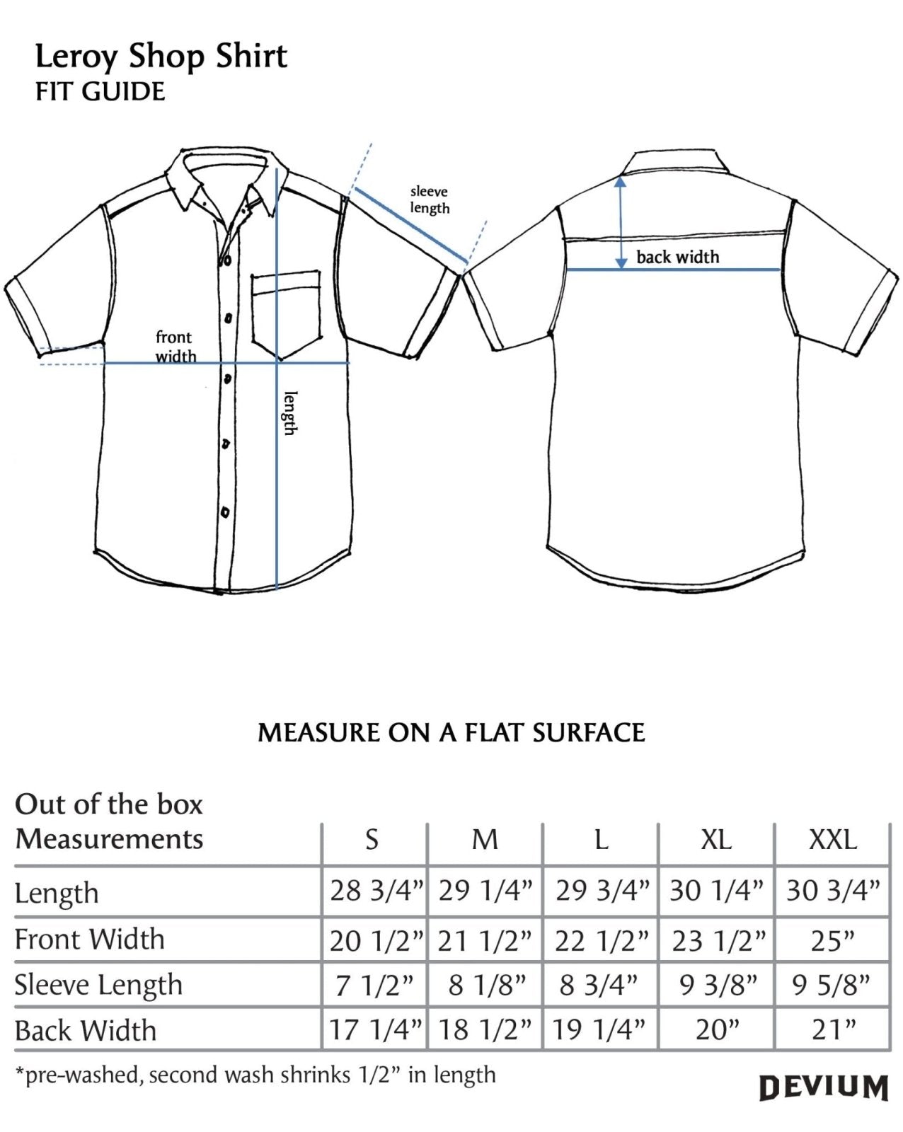 Leroy Shop Shirt - My American Goods