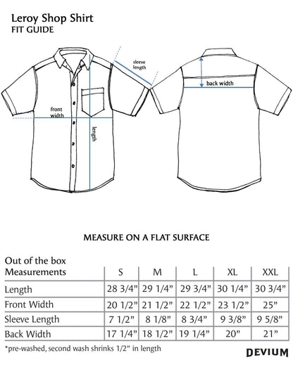 Leroy Shop Shirt - My American Goods