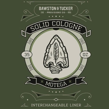Bawston &amp; Tucker Solid Cologne Motega Liner Only For Solid Cologne Metal Vessel- .35 oz