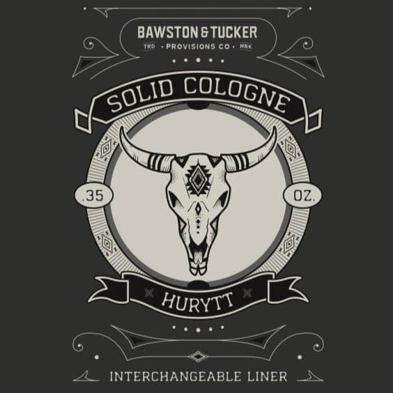 Bawston &amp; Tucker Solid Cologne Hurytt Liner Only For Solid Cologne Metal Vessel- .35 oz