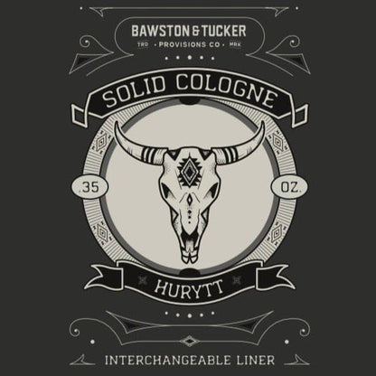 Bawston &amp; Tucker Solid Cologne Hurytt Liner Only For Solid Cologne Metal Vessel- .35 oz