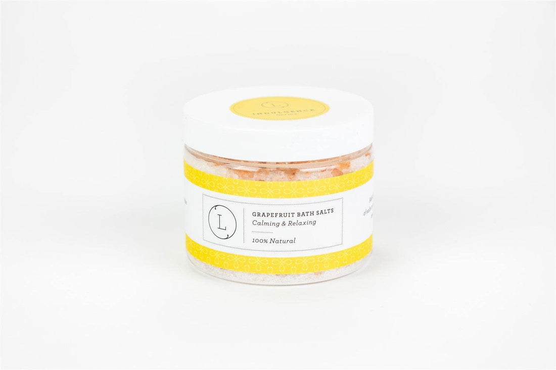 Grapefruit Natural Bath Salt Soak with Dead sea - Epsom and Himalayan salts - My American Goods