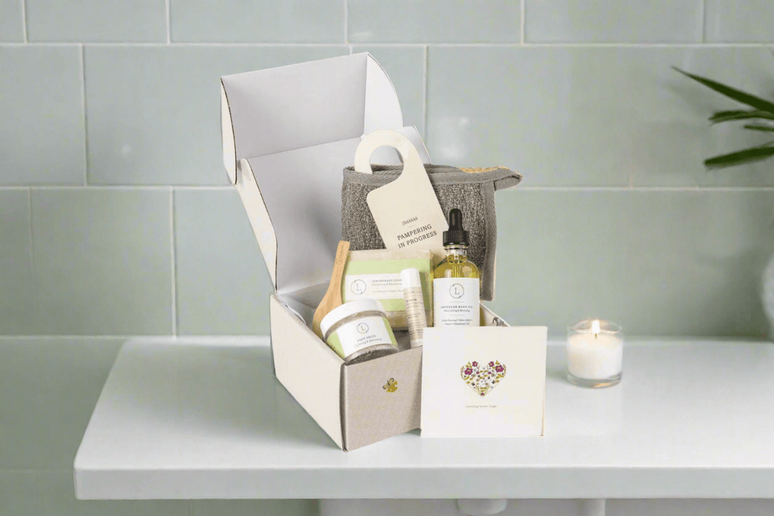 Citrus Self Care Gift Box - Natural skincare Gift set - Unisex - My American Goods