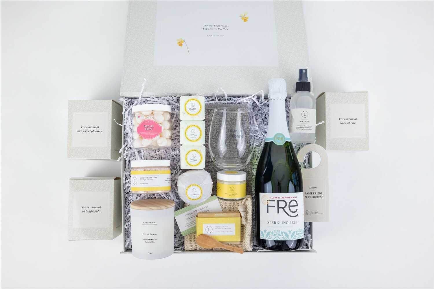 Congratulations gift basket - Celebration Gift Box - My American Goods